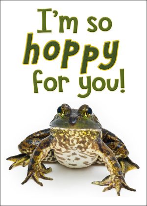 Bullfrog Greeting Card